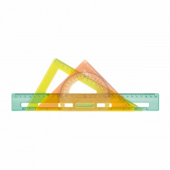 набор правил Milan New Look Полупрозрачная (4 Предметы)