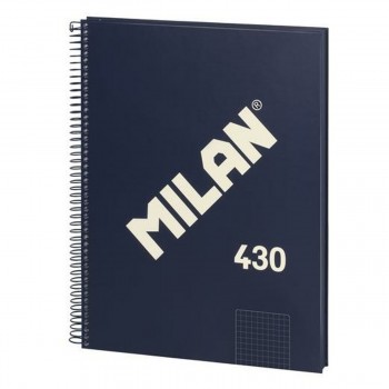 Блокнот Milan 430 Тёмно Синий