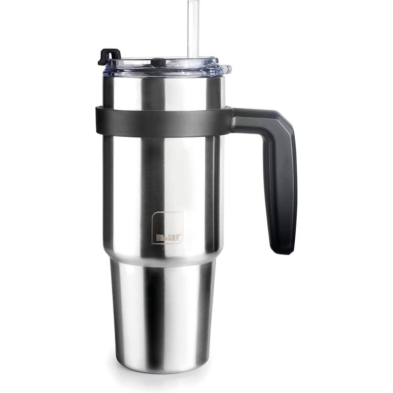 Кружка с ручкой Ibili 669006 Серый Нержавеющая сталь 580 ml