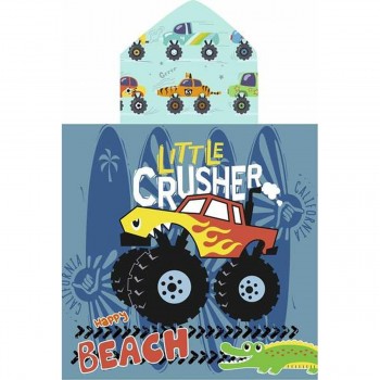 Пончо-полотенце с капюшоном Secaneta Crusher 60 x 120 cm