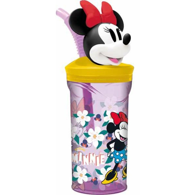 Стакан с Соломинкой Minnie Mouse Sunshine 360 ml
