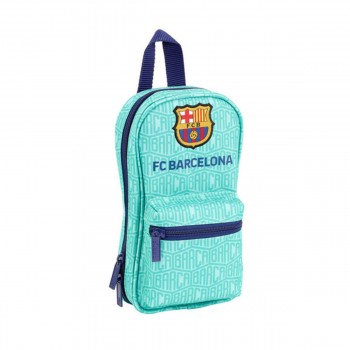 Пенал-рюкзак F.C. Barcelona бирюзовый 12 x 23 x 5 cm 33 Предметы