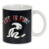 Кружка Mug El Niño Life is fun Керамика Разноцветный (350 ml)