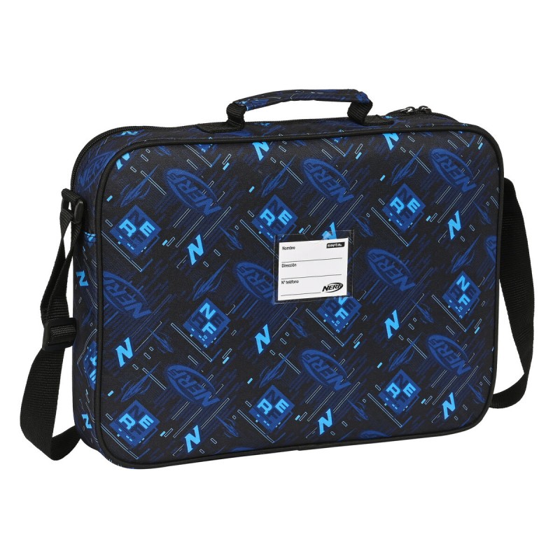 Школьный портфель Nerf Boost Чёрный (38 x 28 x 6 cm)