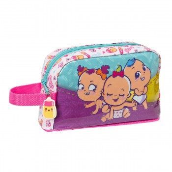 Термическая коробочка для завтрака The Bellies 21.5 x 12 x 6.5 cm Фиолетовый бирюзовый Белый