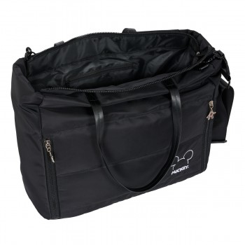 Сумка Mickey Mouse Clubhouse Teen Mood Чёрный 40 x 31 x 17 cm Стеганый