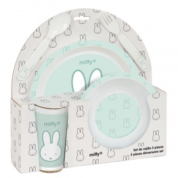 Детский набор посуды Miffy Menta (5 Предметы)