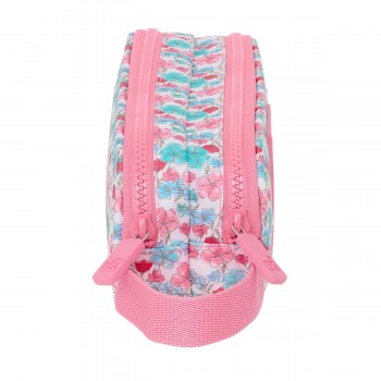 Двойной пенал Safta Flores 21 x 8 x 6 cm