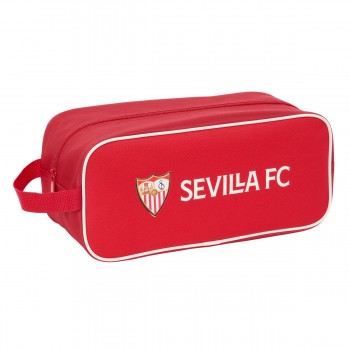 Дорожная сумка для обуви Sevilla Fútbol Club Красный 34 x 15 x 14 cm Водонепроницаем