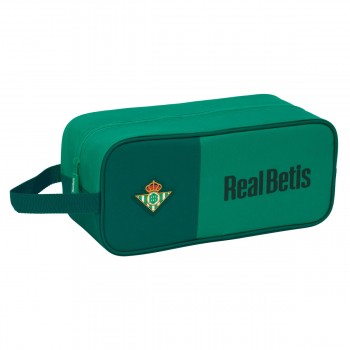 Дорожная сумка для обуви Real Betis Balompié Зеленый Бирюзовый зеленый 34 x 15 x 14 cm Водонепроницаем