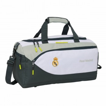 Спортивная сумка Real Madrid C.F. Белый Чёрный 50 x 25 x 25 cm