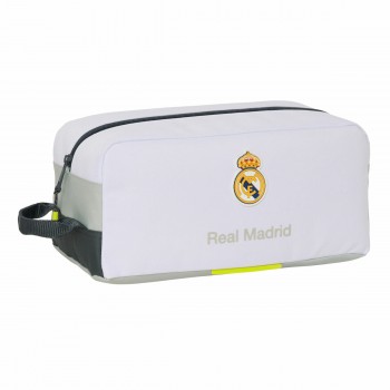 Дорожная сумка для обуви Real Madrid C.F. Белый 34 x 18 x 15 cm