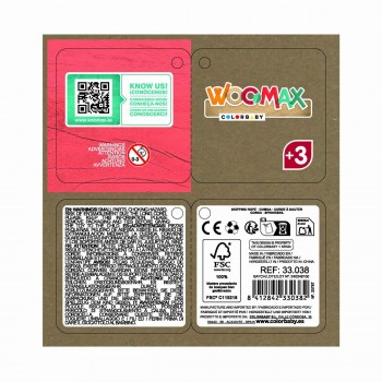 Скакалка с ручками Woomax