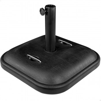 Основание для пляжного зонта Aktive Чёрный 100 % полиэтилен 48 x 34 x 48 cm