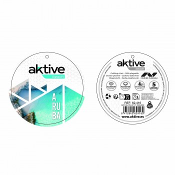 Пляжный стул Aktive 64 x 63 x 43 cm Celeste