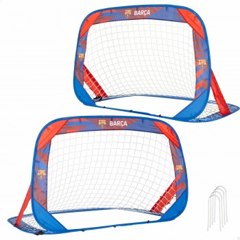 Футбольные ворота F.C. Barcelona 120 x 80 x 80 cm (2 штук)