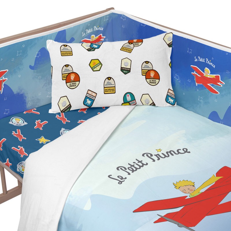 Протектор кроватки HappyFriday Le Petit Prince Son avion Разноцветный 210 x 40 cm