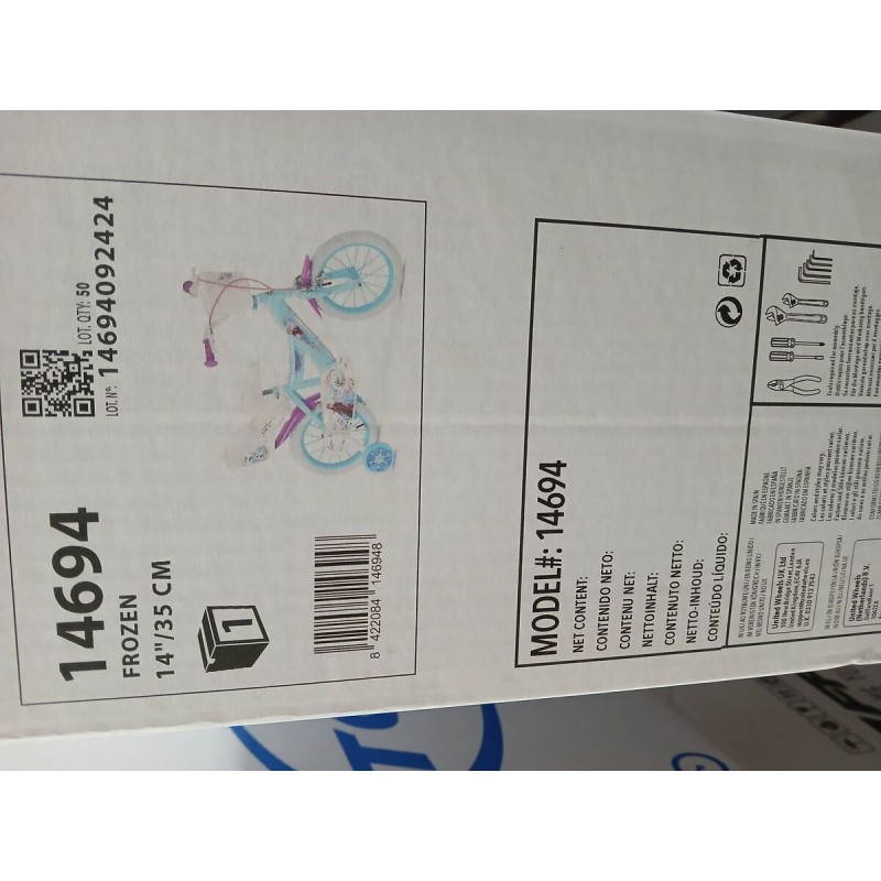 Детский велосипед Frozen 14"
