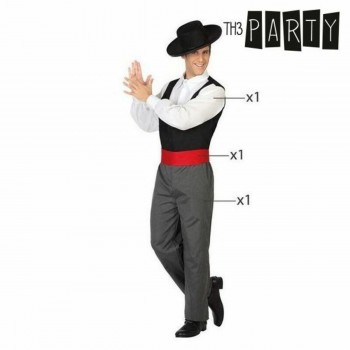 Маскарадные костюмы для взрослых Th3 Party 31560 Разноцветный XS/S (3 Предметы)