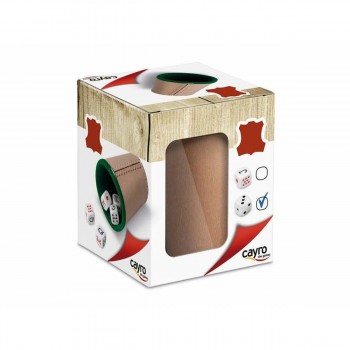 Стакан с кубиками Покер Cayro