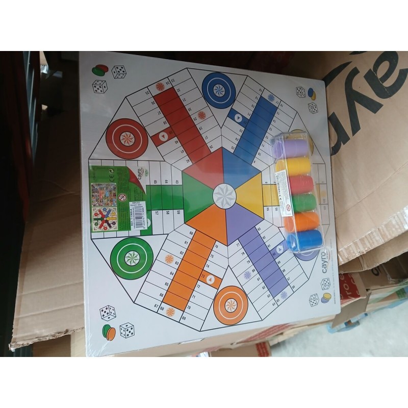 Доска Parcheesi Cayro T-138/6/A 40 x 40 cm