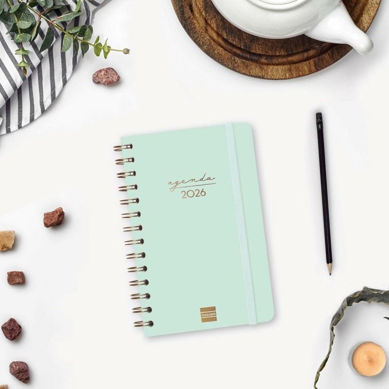 Расписание Finocam Alma Мята 11,7 x 18,1 cm 2026