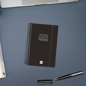 Расписание Finocam OPAQUE Чёрный 11,7 x 18,1 cm 2026