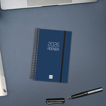 Расписание Finocam OPAQUE Синий 11,7 x 18,1 cm 2026