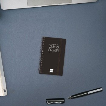 Расписание Finocam OPAQUE Чёрный Mini 7,9 x 12,7 cm 2026