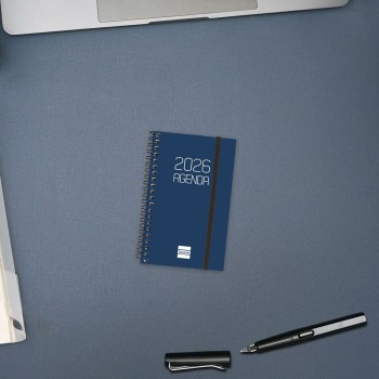 Расписание Finocam OPAQUE Синий Mini 7,9 x 12,7 cm 2026