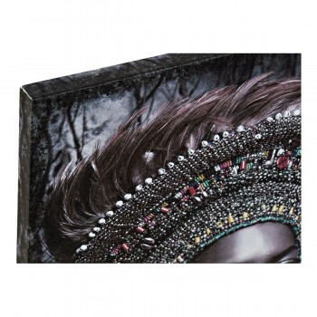 Полотно DKD Home Decor Полотно Деревянный MDF 30 x 1,8 x 40 cm