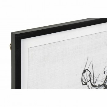 Картина DKD Home Decor 70 x 2,5 x 90 cm Женщина современный (2 штук)