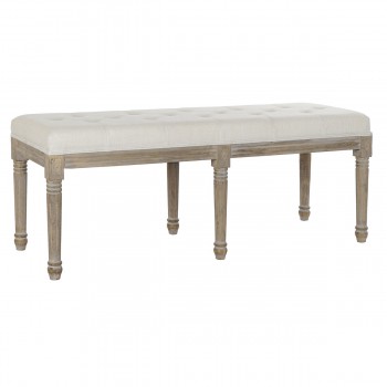 Банкетка DKD Home Decor   древесина каучукового дерева 122 x 41 x 46 cm