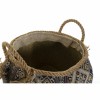 корзина DKD Home Decor Разноцветный Натуральное волокно Boho 30 x 30 x 30 cm 2 Предметы (2 штук)