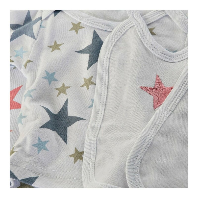 Детский подарочный набор DKD Home Decor BE-177919 Синий Розовый 0-6 Months 7 Предметы (2 штук)