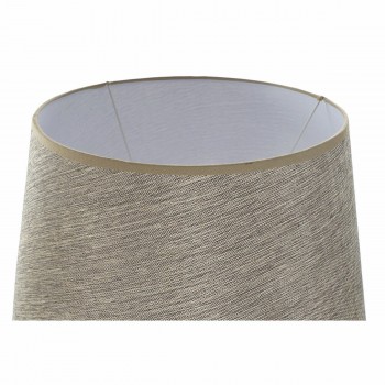 Напольный светильник DKD Home Decor 40 x 40 x 154 cm Натуральный Серый Коричневый 250 V 60 W Сосна (2 штук)