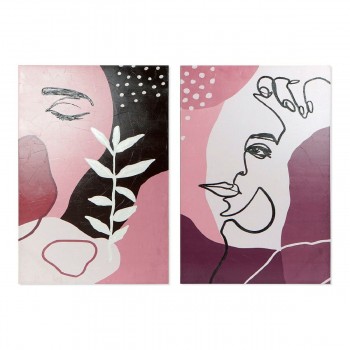 Полотно DKD Home Decor Eye Сосна Полотно 80 x 3 x 120 cm