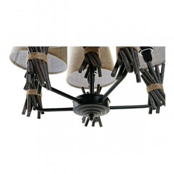 Потолочный светильник DKD Home Decor полиэстер Металл (55 x 55 x 100 cm)