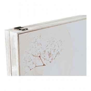 Шкаф для ключей DKD Home Decor 8424001797233 Деревянный Деревянный MDF Бежевый 2 штук 46 x 6 x 32 cm