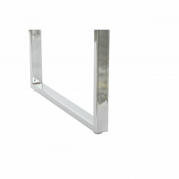 Письменный стол DKD Home Decor Белый Серебристый Металл Деревянный MDF 120 x 55 x 76 cm