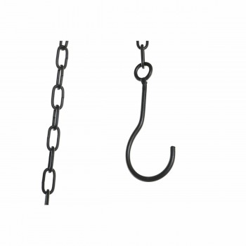 Подсвечник DKD Home Decor Чёрный Металл Стеклянный 53 x 53 x 52 cm