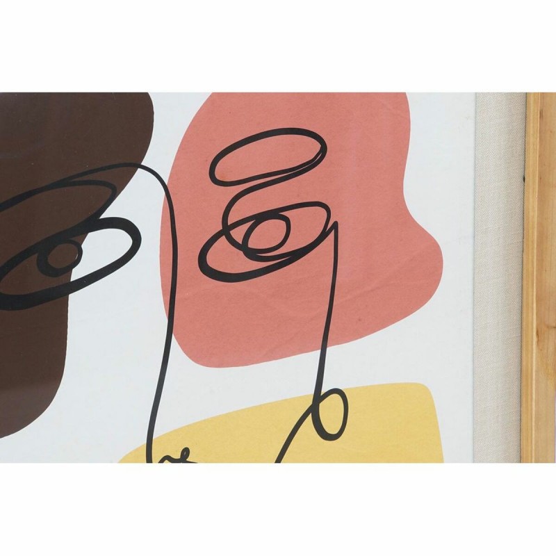 Картина DKD Home Decor Стеклянный Деревянный MDF 55 x 2 x 70 cm