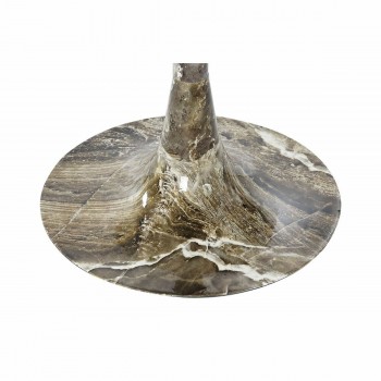 Вспомогательный столик DKD Home Decor Коричневый Позолоченный 51 x 51 x 51 cm