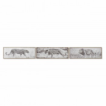 Полотно DKD Home Decor полипропилен Полотно 92,5 x 3,5 x 32 cm