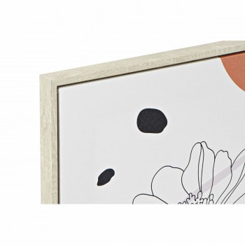 Полотно DKD Home Decor полистирол Полотно 40 x 2,5 x 50 cm (4 Предметы)