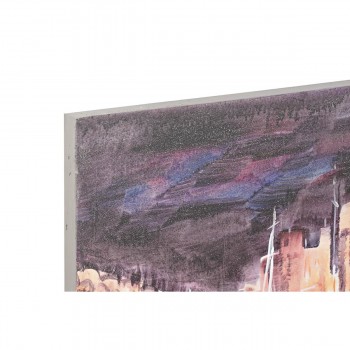 Полотно DKD Home Decor Полотно Деревянный MDF 80 x 3 x 80 cm