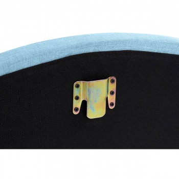 Изголовье кровати DKD Home Decor Синий Celeste Деревянный 145 x 8 x 72 cm