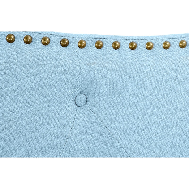 Изголовье кровати DKD Home Decor Синий Бежевый Celeste древесина каучукового дерева 146 x 6 x 68 cm