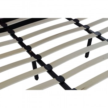 кровать DKD Home Decor Деревянный Металл Розовый 180 x 200 cm 187 x 210 x 137 cm