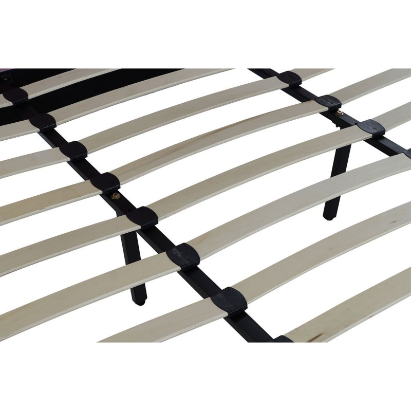 кровать DKD Home Decor Деревянный Металл Розовый 180 x 200 cm 187 x 210 x 137 cm